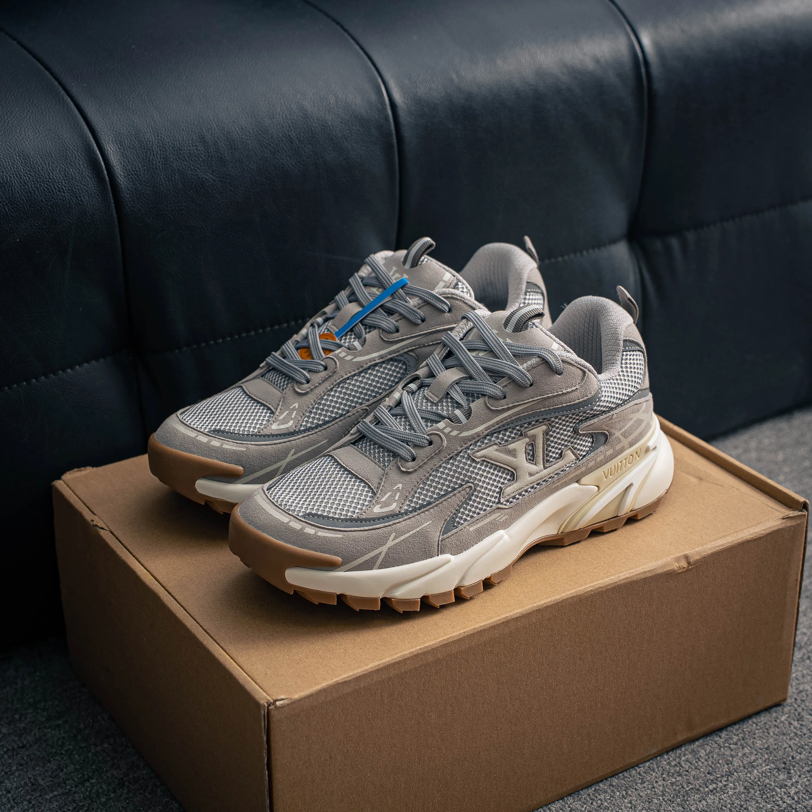 # Lv Tatic Runner Tatic Runner Series Platform Sole Chunky Sneakers， Retro Shoes ， 。Shoes ， "VUITTON